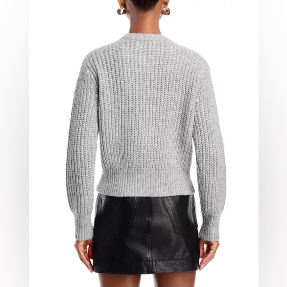 Aqua Light Gray Women's Cardigan - Picture 3 of 10